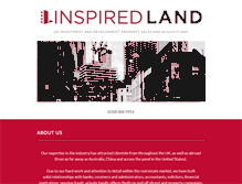 Tablet Screenshot of inspiredland.com